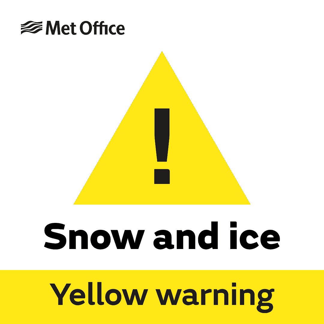 Yellow warning of snow, ice affecting Strathclyde